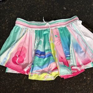 Tennis Skirt Lucky in Love Multicolor Medium